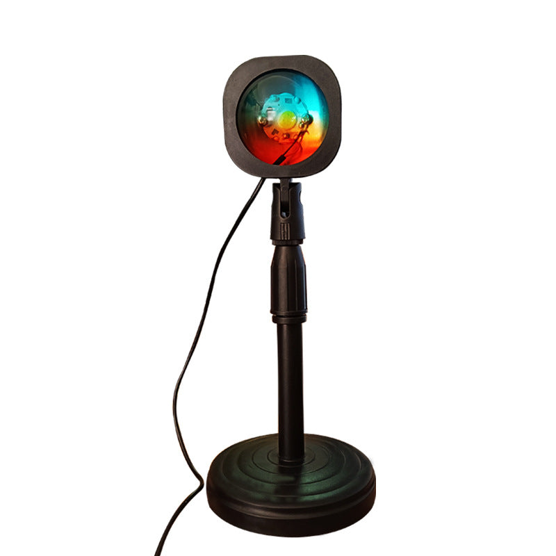 Sunset Lamp Projector full product view on adjustable stand